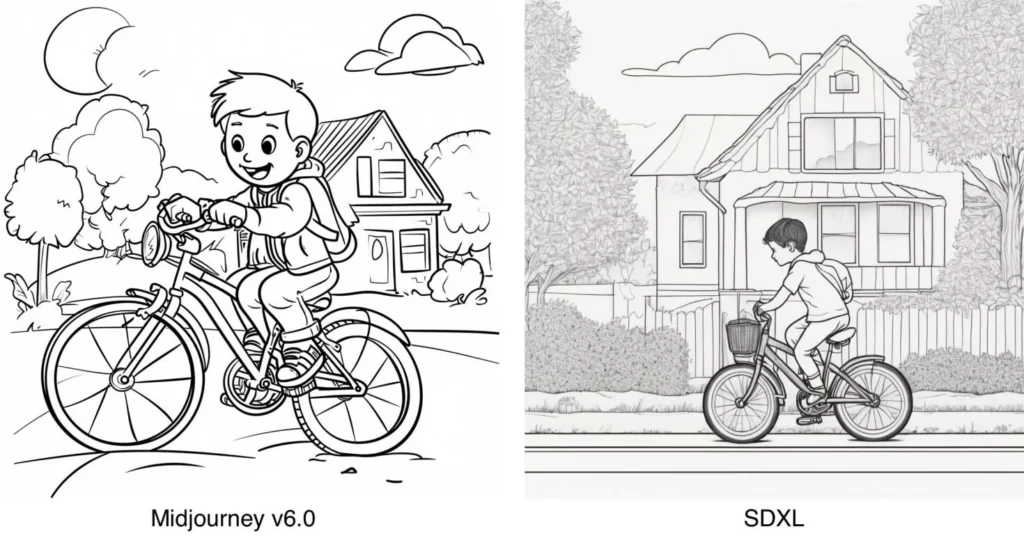 Midjourney vs SDXL image 4