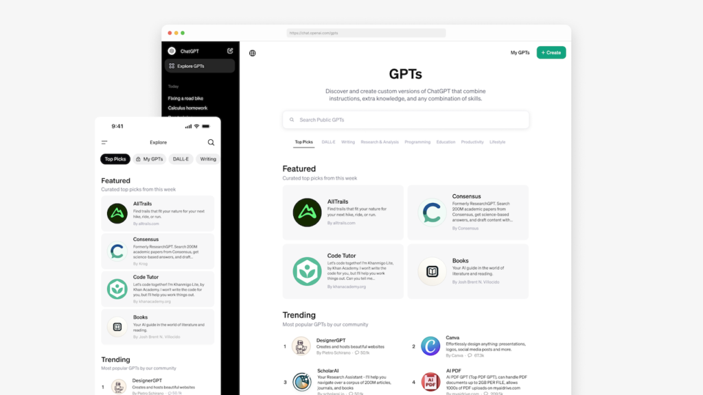 GPT Store By OpenAI